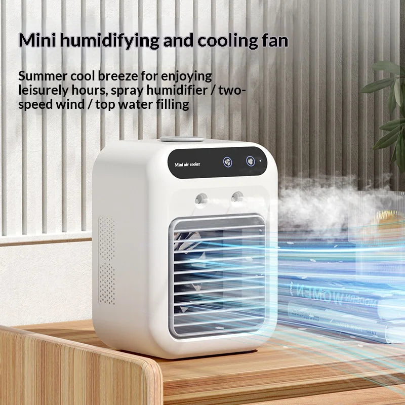 Portable Air Cooler & Humidifier - Stay Cool Anywhere